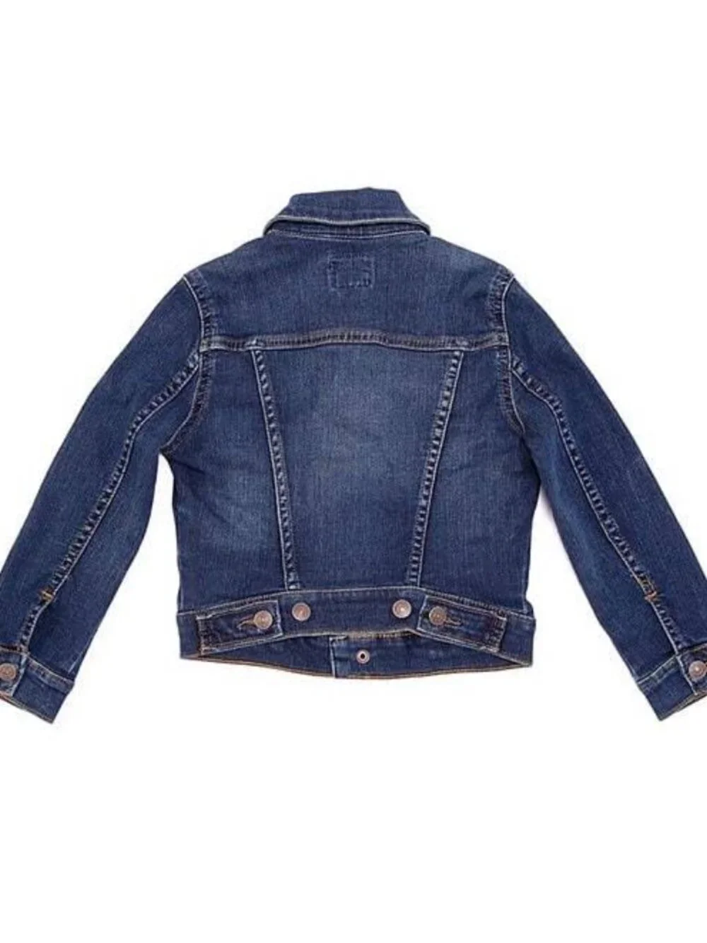 GENUINE RALPH LAUREN Big Girls Lightweight Denim Trucker Jacket SIZE 10